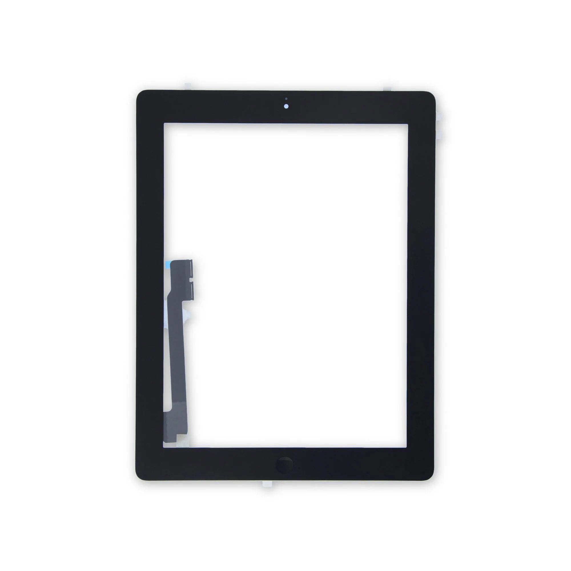 Digitiser With Home Button & Membrane For Apple iPad 4 Black